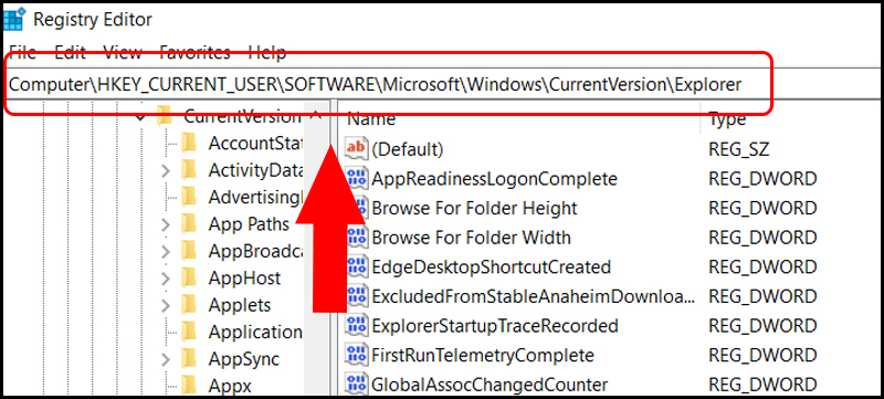 Minh họa đường link mở file